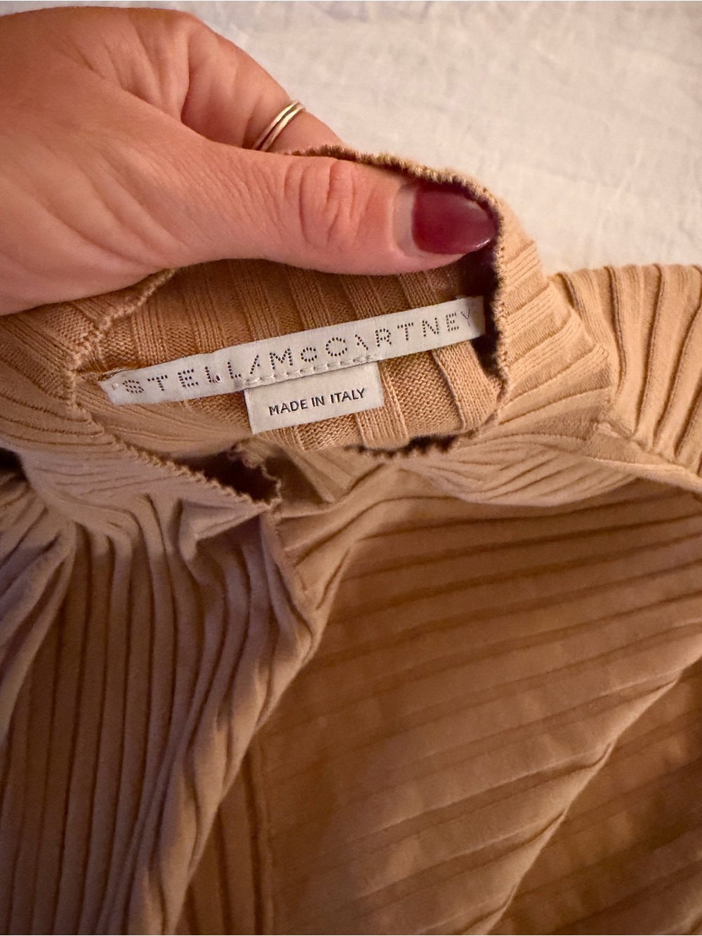 Stella McCartney 🐪 Camel Rib Knit SET - Picture 10 of 13